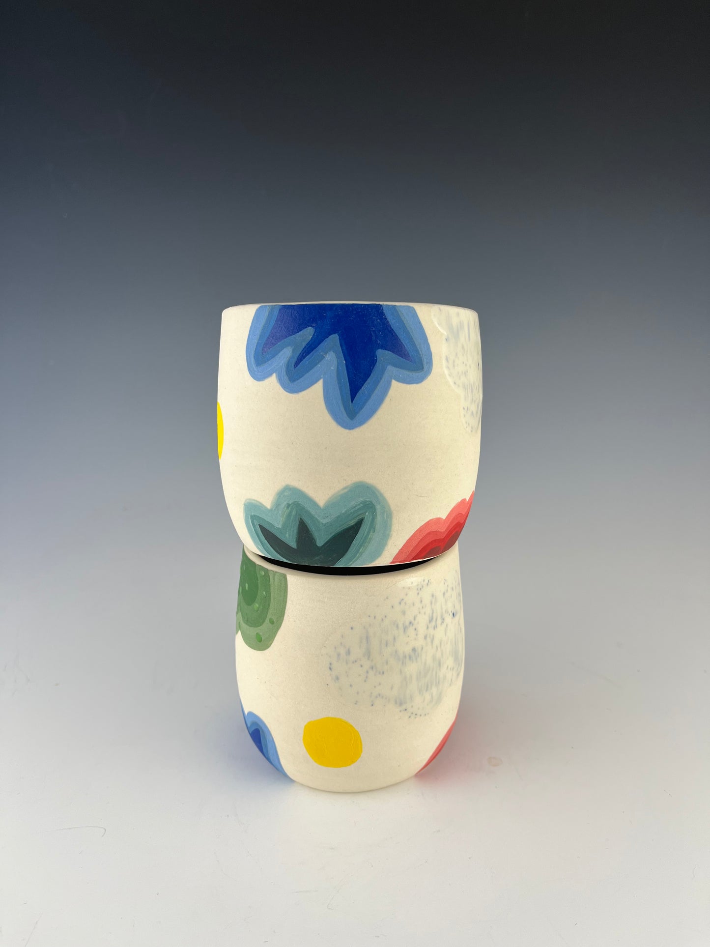 Hand painted tumbler